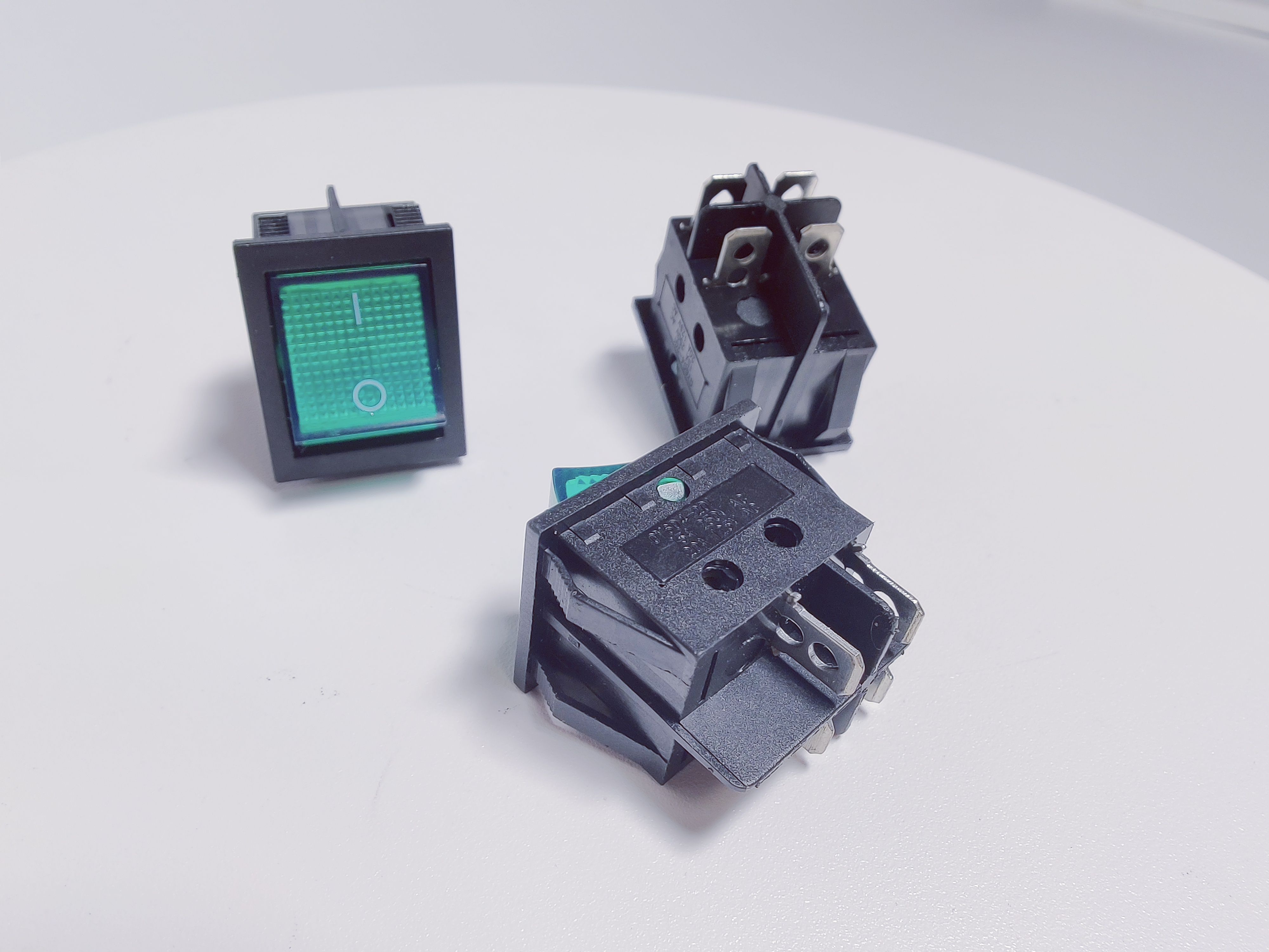 Переключатель SС 767 (4) (зеленый) код 120000006584 Абат (ШРТ-16, ПВВ)