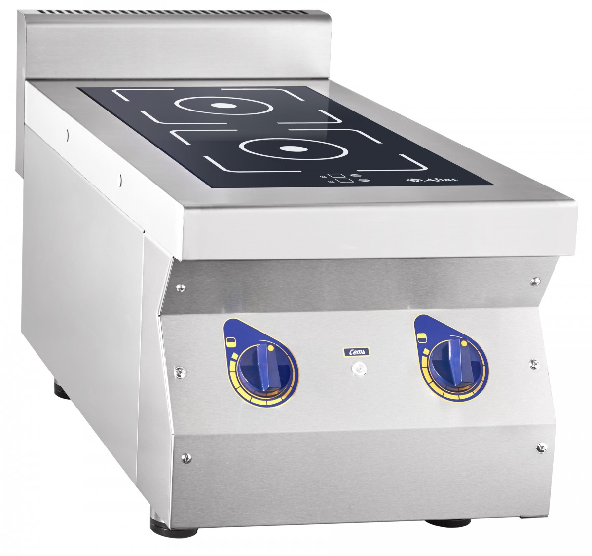 Индукционная плита КИП-27Н (сдвоенный индуктор EGO) 