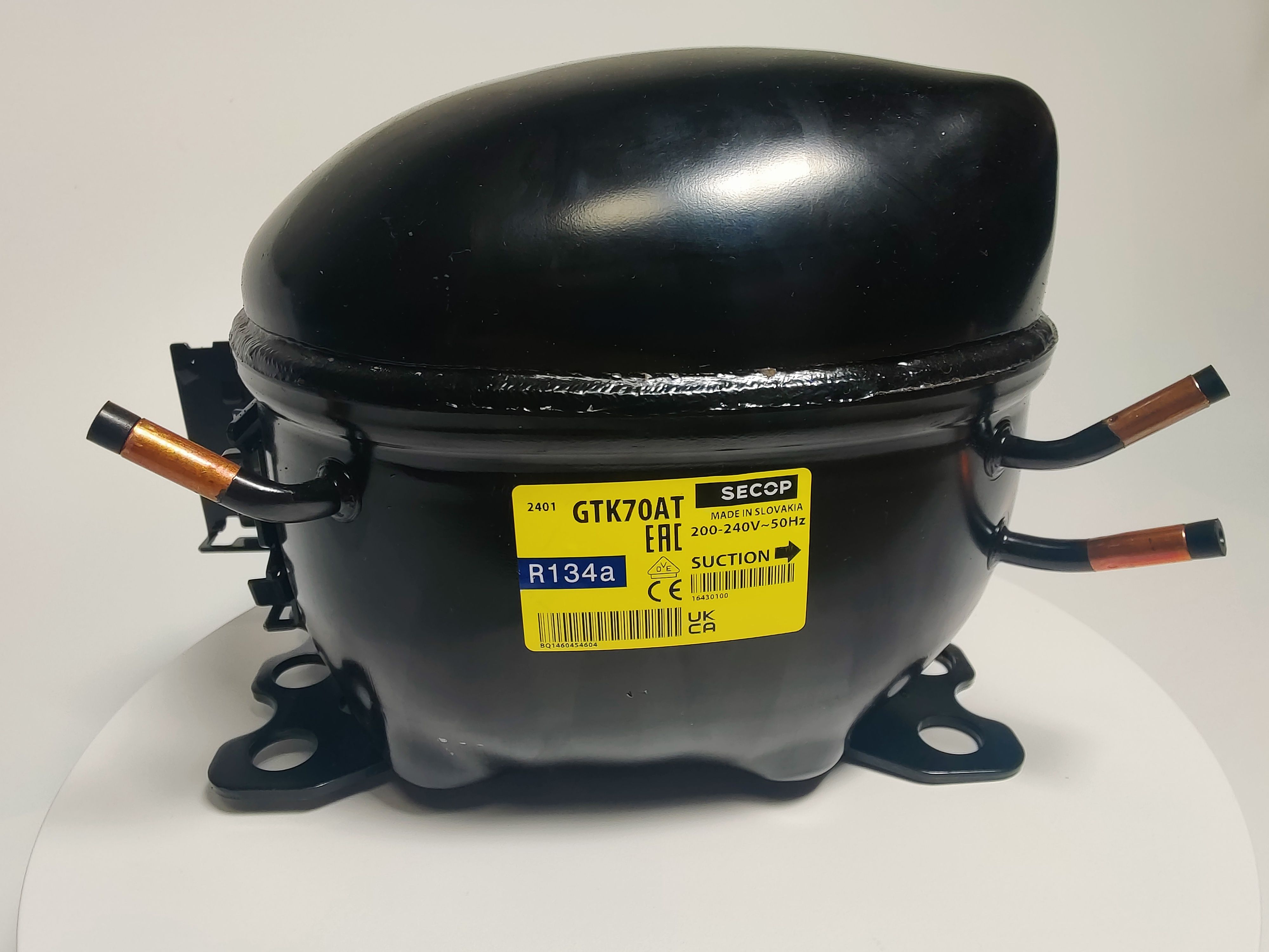 Компрессор GTK70AT, 205вт R134a SECOP (Danfoss) код 2306