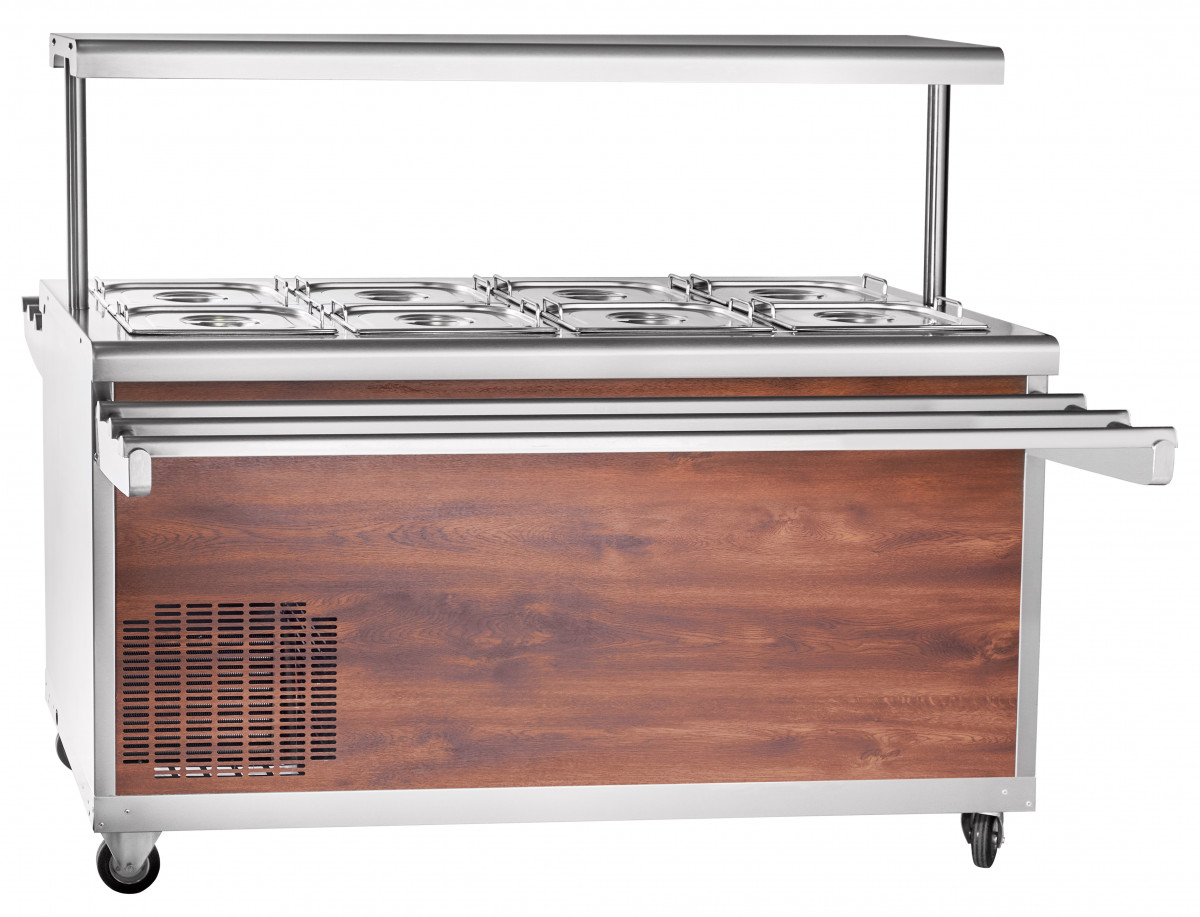Прилавок для холодных закусок ПВВ(Н)-70ПМ-01-НШ передвижной 
