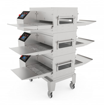 Конвейерная печь для пиццы ПЭК-400 с дверцей (модуль для установки в 2, 3 яруса) 