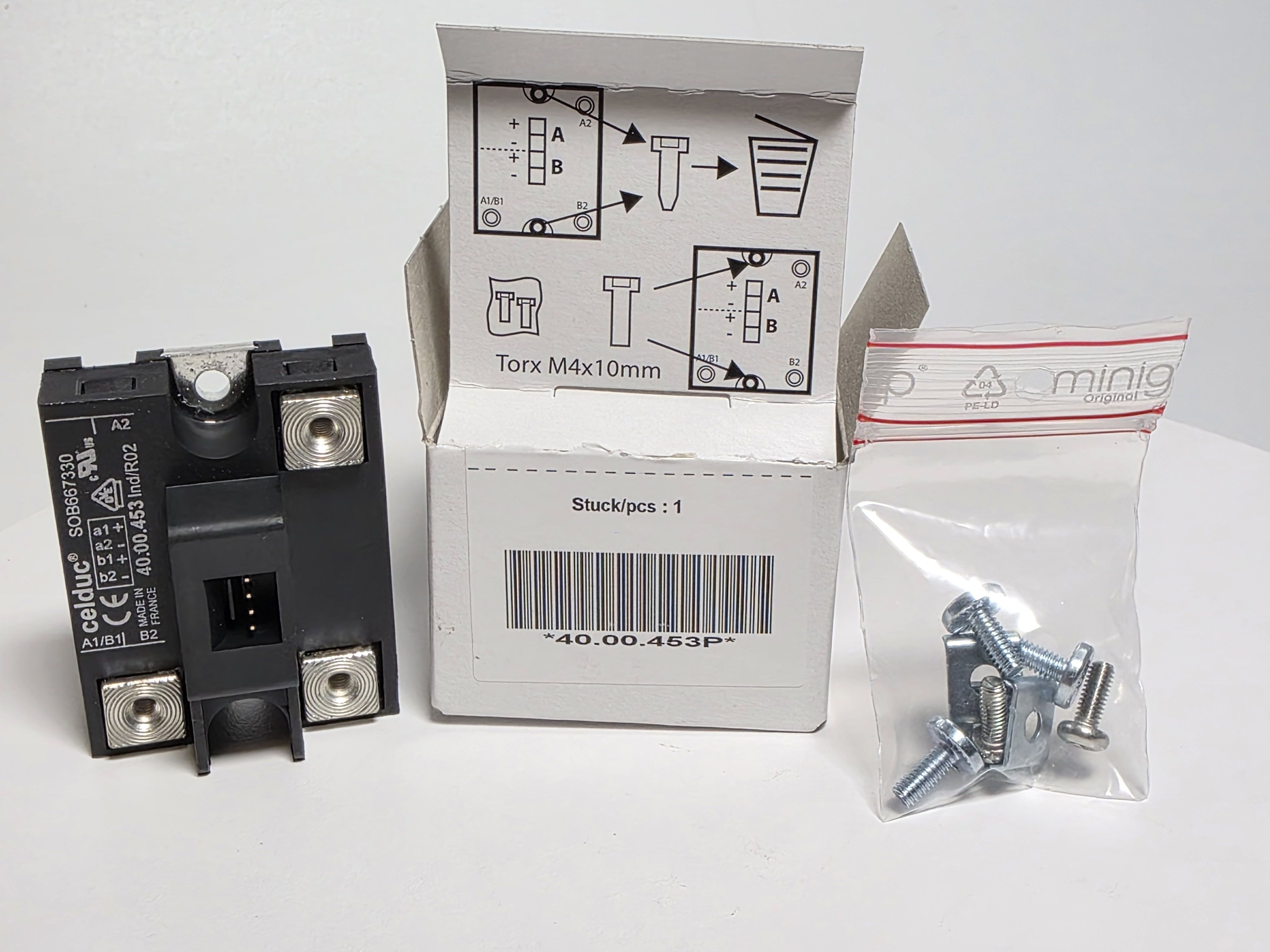 Реле твердотельное Rational 40.00.453P 1200V 65A