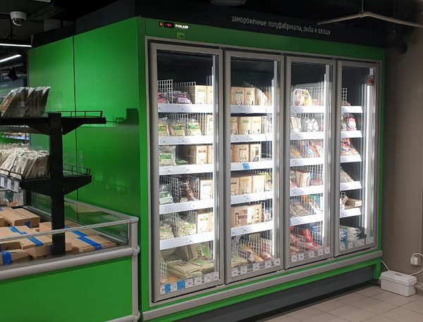 Пристенные морозильные стеллажи POLAIR GELO