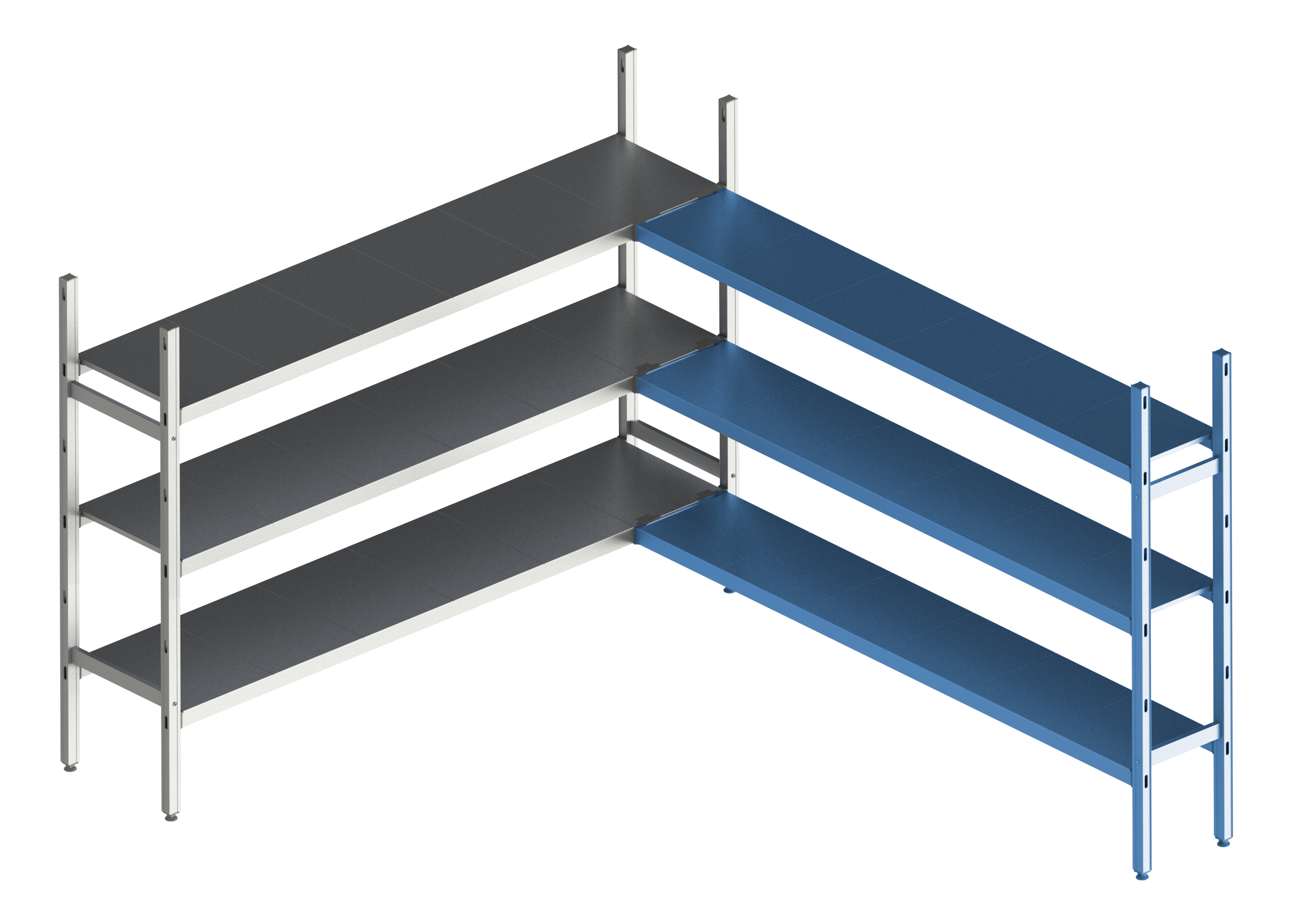 Дополнительная угловая секция. 3 яруса