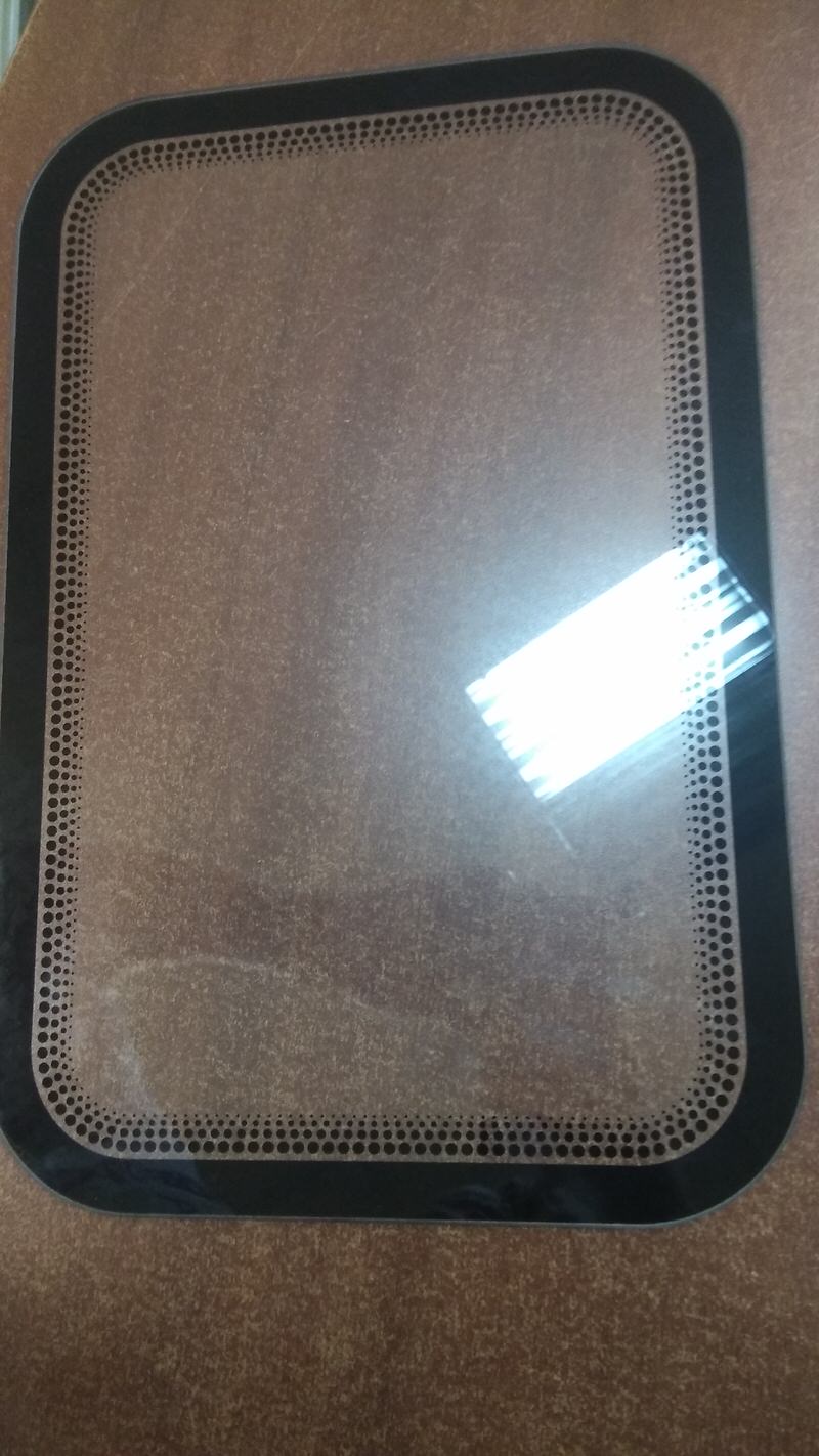 Стекло 4мм овальное с обработкой , шт