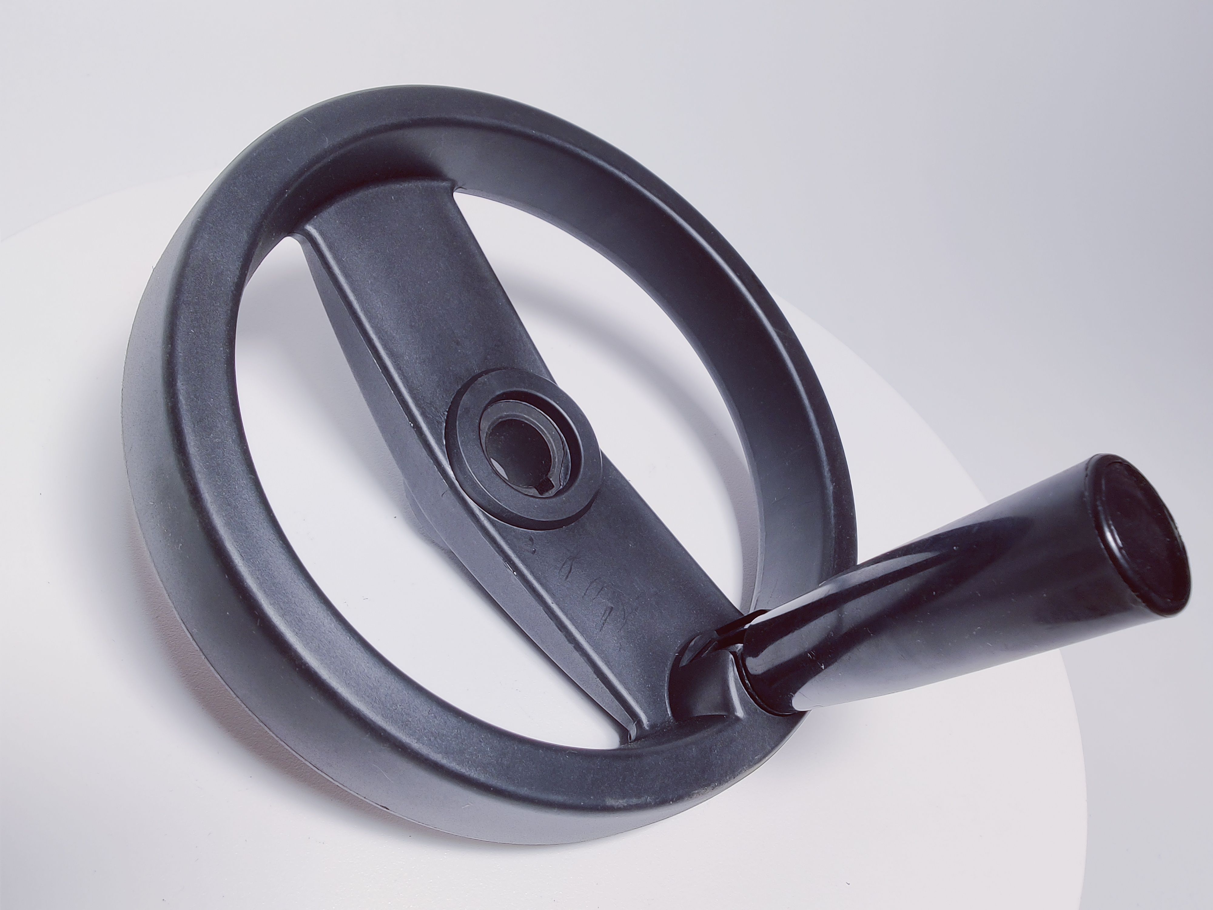 Штурвал сковороды с ручкой в сборе Абат (Черный) код 1804