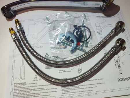 Смеситель с длинным рычагом MONOLITH R 0201020203 Италия