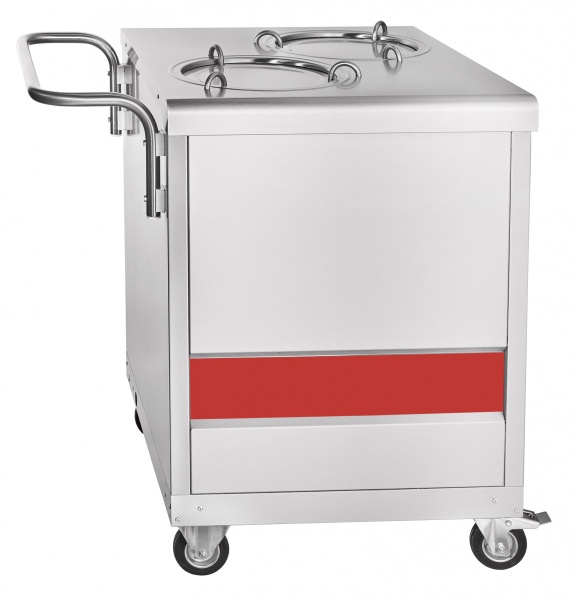 Прилавок для подогрева тарелок ПТЭ-70КМ(П)-80 передвижной 