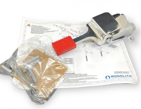 Педальный смеситель MONOLITH ITALY код ERMES002 холодная и горячая вода G1/2