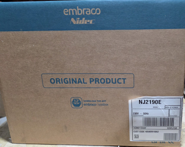 Компрессор NJ2190E R22a Embraco 1063Вт LBP код 143NV1104AF