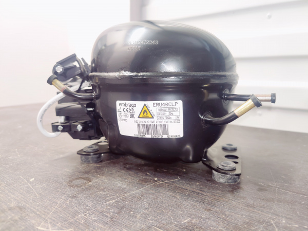 Компрессор ERU40CLP R600a -23,3С, 125Вт Низкотемпературный LBP Aspera