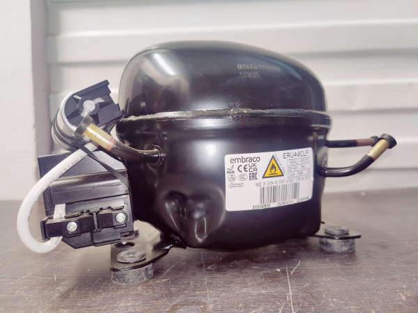 Компрессор ERU40CLP R600a -23,3С, 125Вт Низкотемпературный LBP Aspera