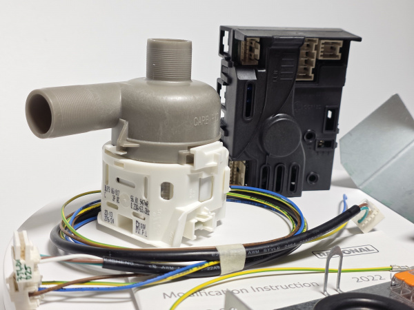 Насос рециркуляционный в сборе UP30 Rational 87.01.953S / 56.00.153P для SCC линия 61-202