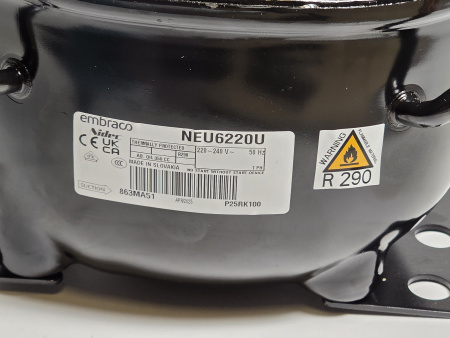 Компрессор NEU 6220U R290 Embraco 1317Вт MBP код 863MA5190AF