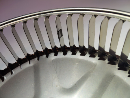 Крыльчатка 200х61 вал 10 мм для конвекционной печи Абат КЭП-4 код 110000025328