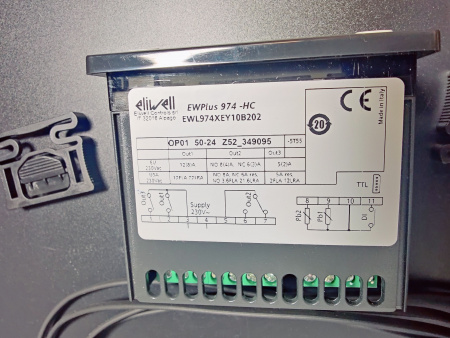 Контроллер eliwell EWPlus 974 датчик 2шт Италия