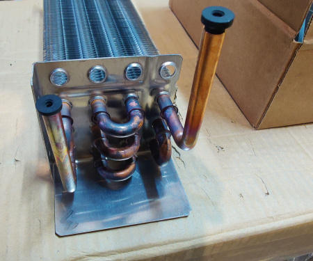 Батарея испарителя POLAIR код 2903081d CM-105S, CM-107S (3*4*300, квадр.) шкаф Low Cost