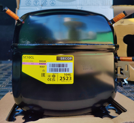Компрессор SC10CL (R404A), 366Вт артикул 195B4070 Secop