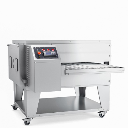 Конвейерная печь для пиццы ПЭК-800/2 с дверцей 