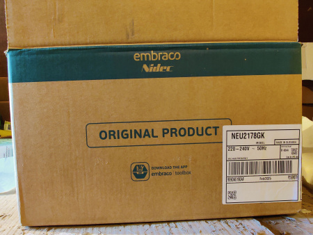 Компрессор NEU 2178 GK, LBP R404a 914Вт код 959OA5190AF Embraco Aspera