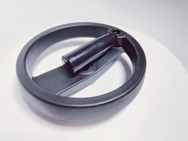 Штурвал сковороды с ручкой в сборе Абат (Черный) код 1804