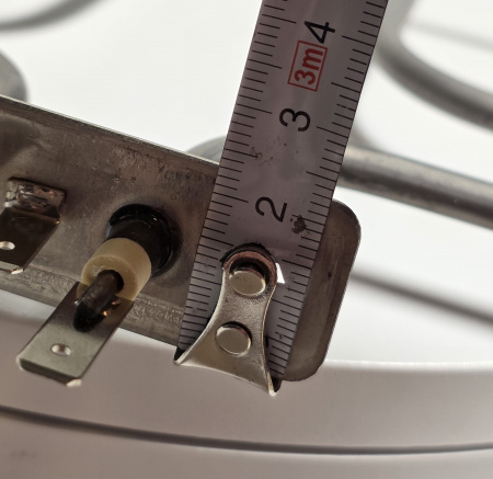 Тэн KRS1008A Unox 1.2 кВт для шкафа расстоечного