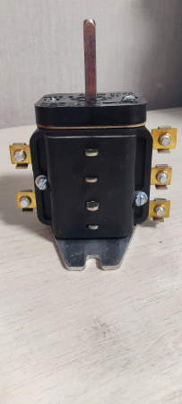 Переключатель ППКП (ТПКП 25А) для кухонных плит (алюминий) с ручкой код 120000006424