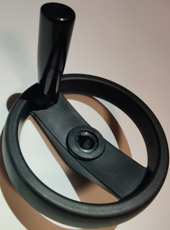 Штурвал сковороды с ручкой в сборе Абат (Черный) код 1804