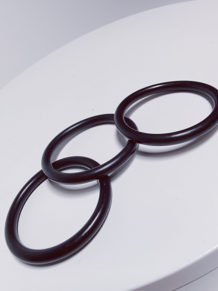 Кольцо резиновое к крану сливному Абат (комплект 3шт) для крана 1/2 дюйма код 120000019887