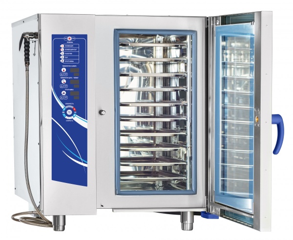 Пароконвектомат ПКА 10-1/1ПМ2 (лицо нерж.) 