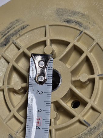 Крыльчатка насоса MEC80.Т300DХ диаметр 118 мм Абат код 72000260108