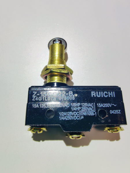 Микропереключатель 3С15АON-(ON)d12ролSF-6043 код 120000060183