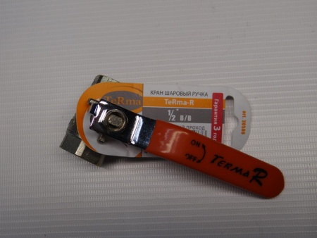 Кран шаровой 1/2 г/г ручка