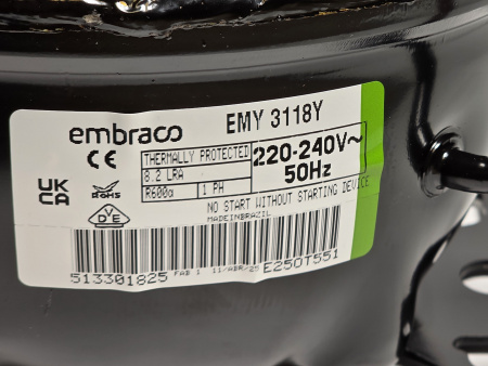 Компрессор EMY 3118Y R600 Embraco 212Вт LBP