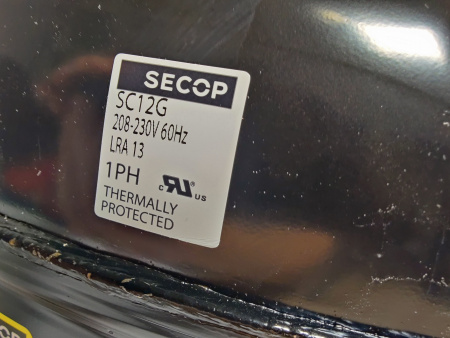 Компрессор SC12G (R134) 248Вт код 104G8240 Secop (Danfoss) LBP/MBP/HBP
