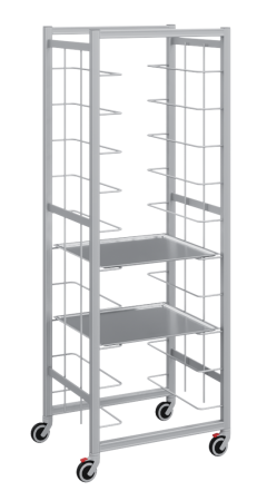 Мобильные тележки KE под EN подносы, В 1400 мм