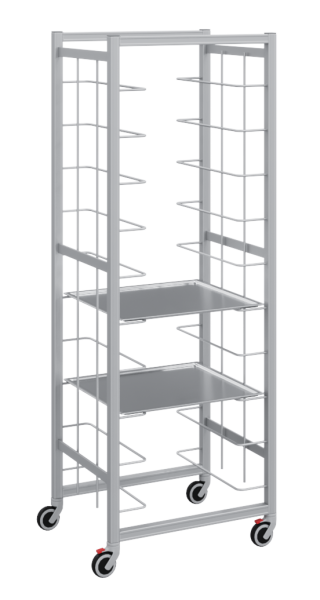 Мобильные тележки KG под GN подносы, В 1600 мм
