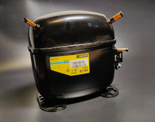 Компрессор SC21G (R134) 456Вт код 104G8140 Secop (Danfoss) LBP/MBP