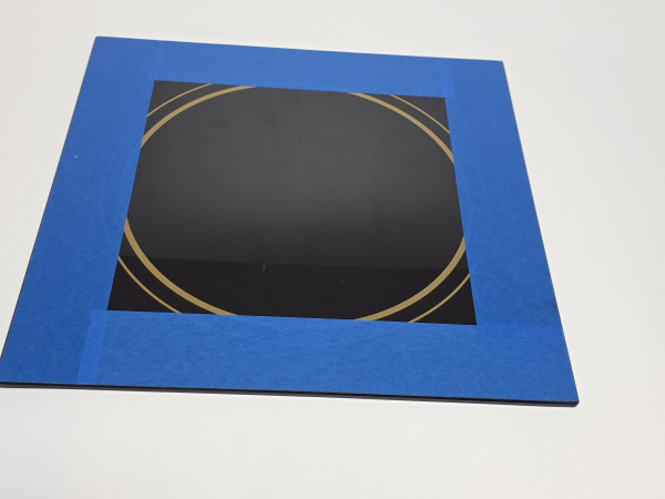 Стекло Luxstahl 280х280х6 мм для индукционной плиты (700 серия) усиленное