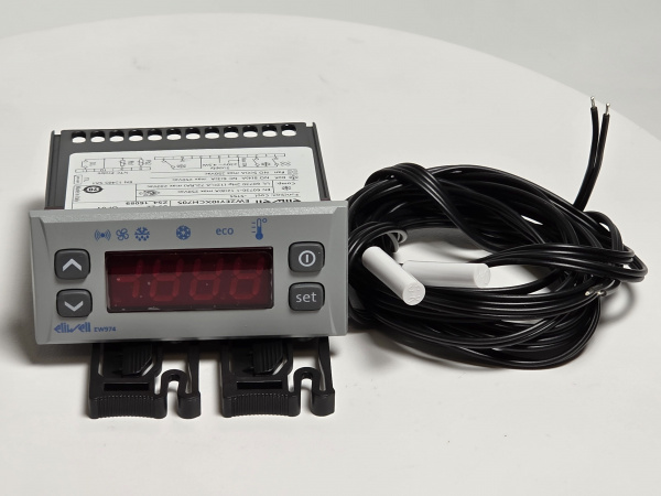 Контроллер eliwell EW974 2-датчика Италия цвет Серый