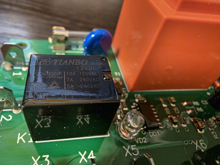 Блок управления пароконвектоматом Абат код 120000060008