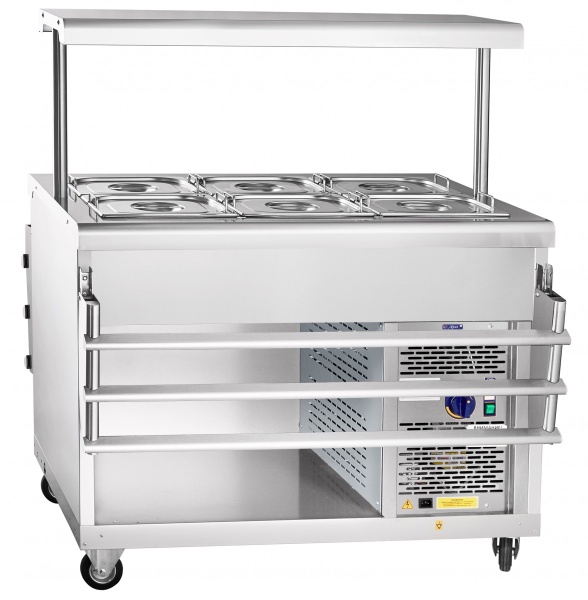 Прилавок для холодных закусок ПВВ(Н)-70ПМ-НШ передвижной 