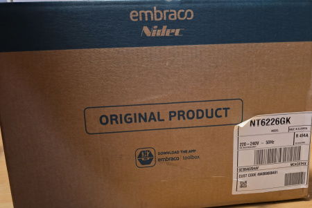 Компрессор NT 6226GK R404a Embraco 3252Вт MBP код 923BA0204AF