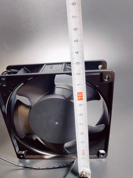 Вентилятор 120х120х38 (YJF 12038) HA1238A2HSL 220v втулка