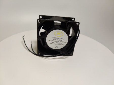 Вентилятор осевой YZ 80*80*38 BL 220V, 16W Абат 60430, 70779, 11834