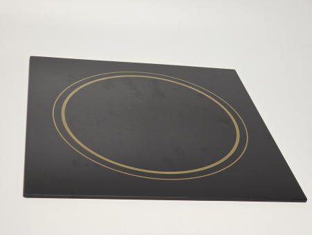 Стекло Luxstahl 280х280х6 мм для индукционной плиты (700 серия) усиленное