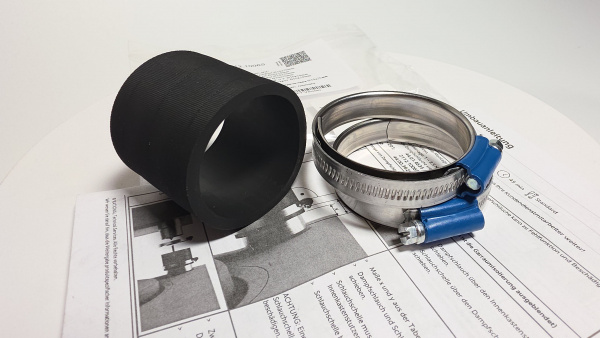 Патрубок подачи пара RATIONAL 2112.1006S 50x50мм