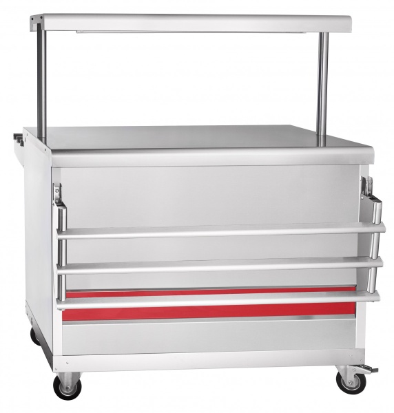 Прилавок для горячих напитков ПГН-70ПМ передвижной 