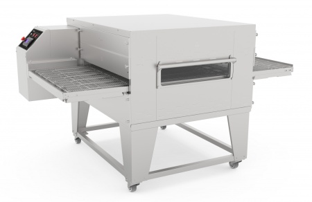 Конвейерная печь для пиццы ПЭК-800 с дверцей 