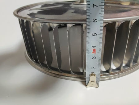 Крыльчатка 200х61 вал 10 мм для конвекционной печи Абат КЭП-4 код 110000025328